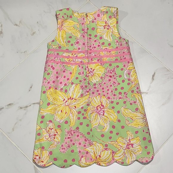 Lilly Pulitzer Fillies for Lilies Pink Horse Shift Dress - Picture 7 of 9